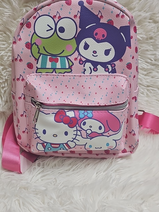 Hello Kitty Handbags - Hello Kitty and Friends Mini Backpack Sanrio Kawaii Cartoon Kids Y2k Kids